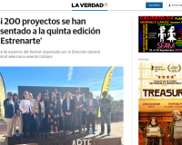 La Verdad – Casi 200 proyectos se han presentado a la quinta edición de ‘Estrenarte’